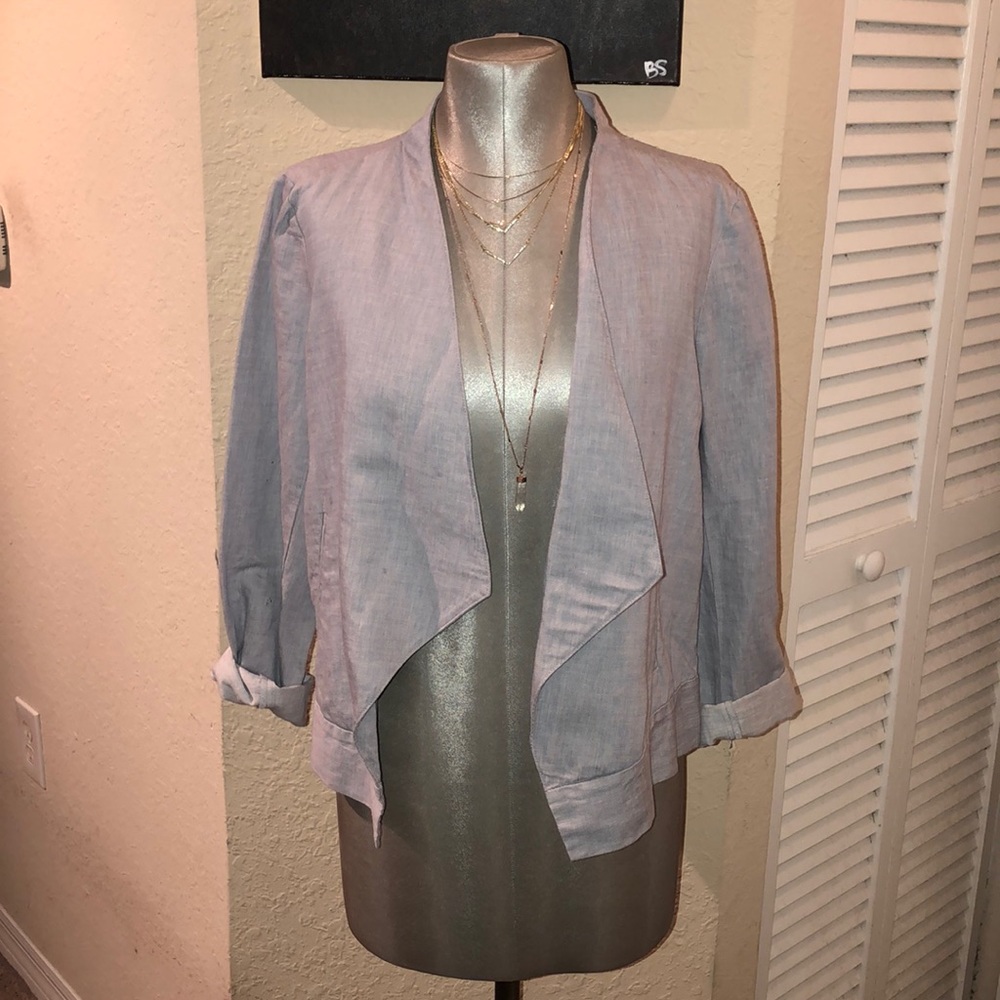 Loft Gray Blazer NWOT - Size M - EUC